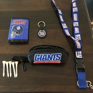 NY Giants Wallet, Lanyard, and accessories